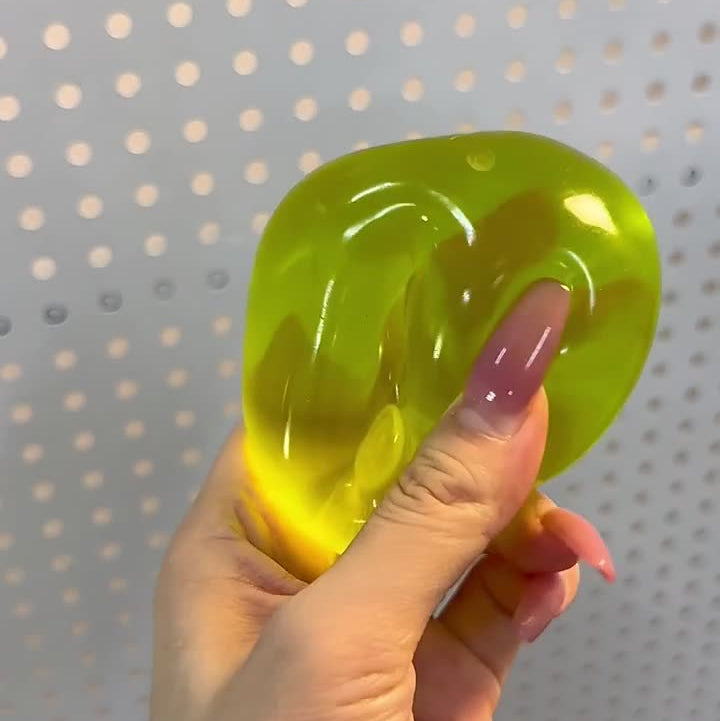 Grape Jade Pearl Squishy Ball toy