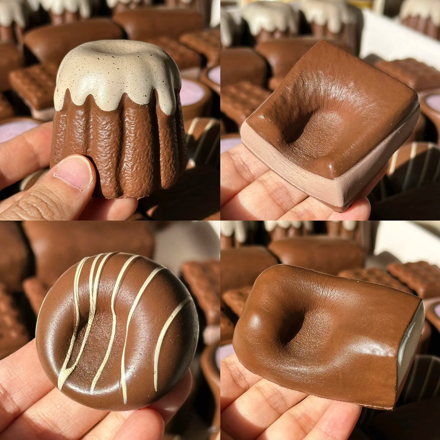 Mini Cookie Squishy Toy