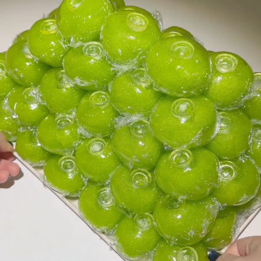 Green Grape Ice Slush Handmade Squishy Ball