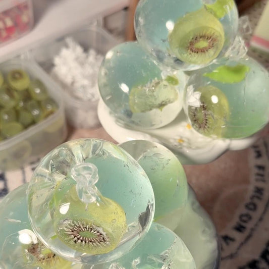 Kiwi Crystal Candy Squishy Ball